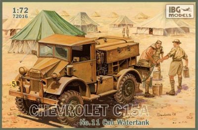 IBG 1/72 Maket Chevrolet C15A No.11 Cab Watertank