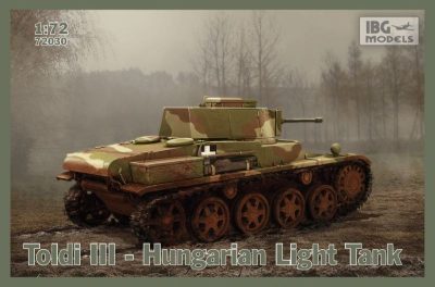 IBG 1/72 Maket Toldi III Hungarian Light Tank