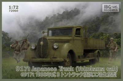 IBG 1/72 Maket 917t Japanese Truck (Yokohama Cab)