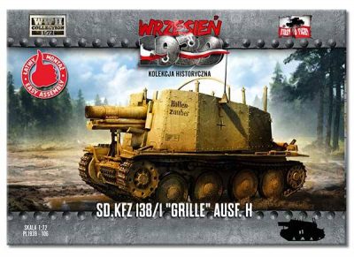 FIRST TO FIGHT 1/72 Maket SD.KFZ 138/1 GRILLE AUSF. H