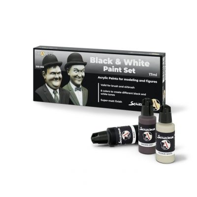 Scale 75 Boya Seti BLACK and WHITE Paint set
