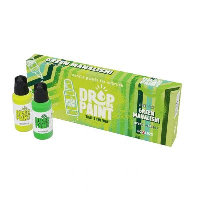 Scale 75 Paint Set GREEN MANALISHI