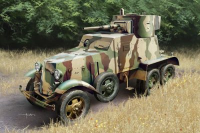 Hobby Boss 1/35 Maket  Soviet BA-6 Armor Car