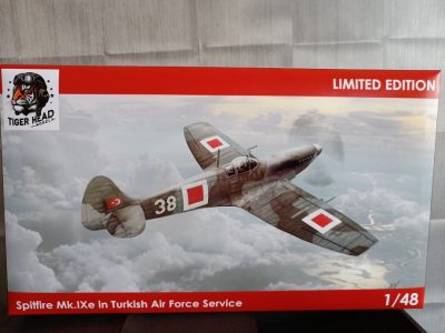 TIGERHEAD 1/48 Maket Spitfire Mk.IXe in Turkish Air Force Service