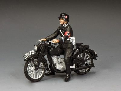 King & Country Toy Soldiers Leibstandarte Motorcyclist