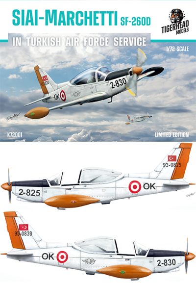 SIAI-MARCHETTI SF-2600 1/72 scale model