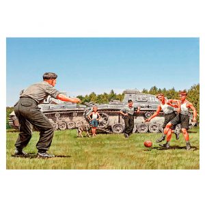 MASTER BOX 1/35 figure German Tankers - A break between battles, WW II era