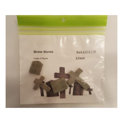 Grave Stones (4pcs) SET1 1:35 & 1:32