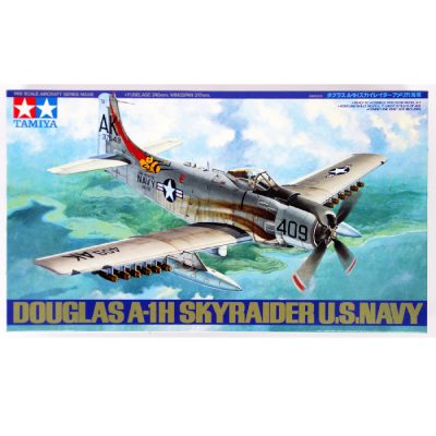 TAMIYA 1/48 MODEL 1/48 Skyraider U.S. NAVY