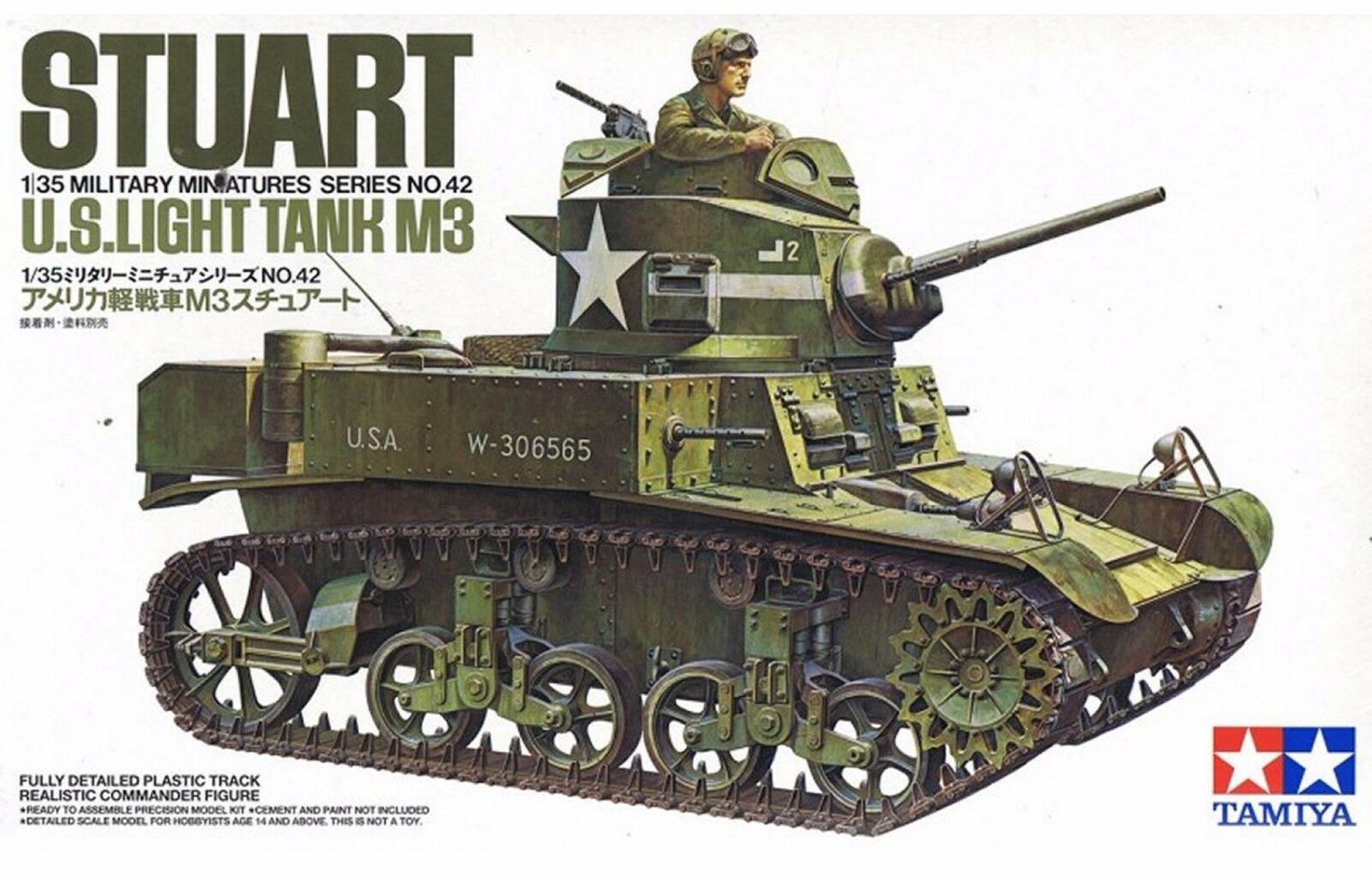 Tamiya 1/35 Maket U.S. M3 Stuart