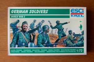 ESCI-ERTL 1/72 figure World War 2 German Soldiers