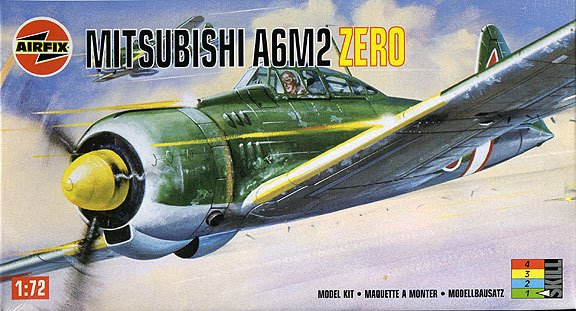 Airfix 1/72 MITSUBISHI A6M2