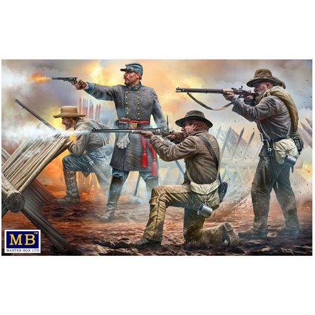 MasterBox 1/35 Figure Do or die!, 18th Infantry Regiment of North Carolina