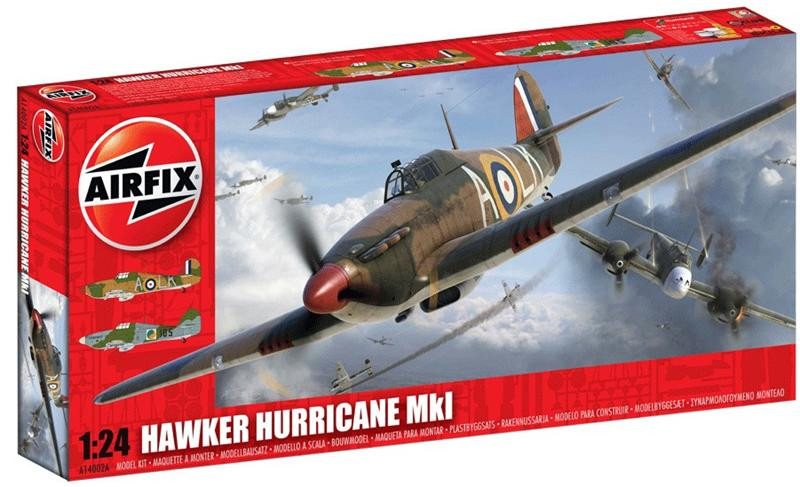 Airfix 1/24 Maket Hawker Hurricane MkI