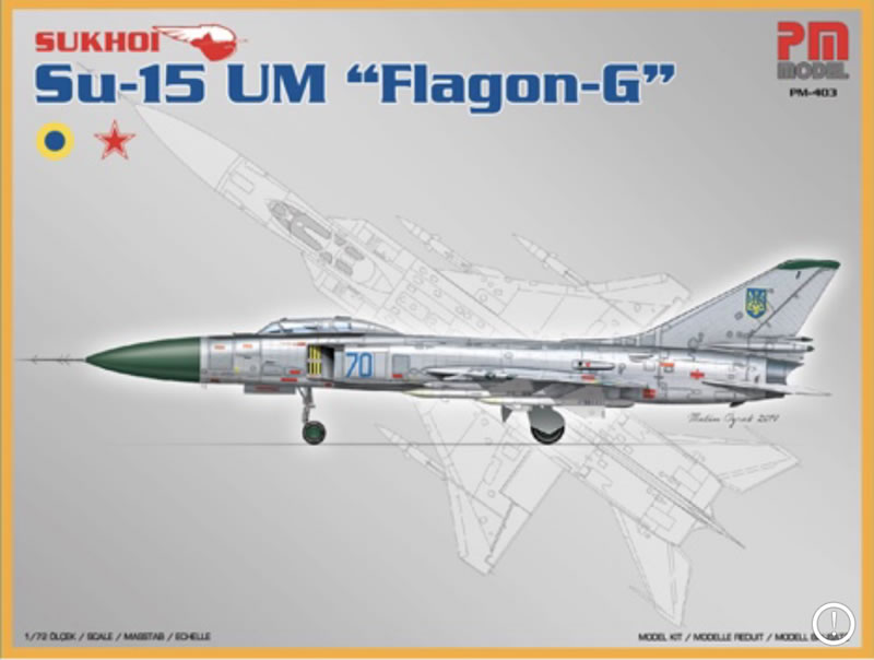 PM MODEL 1/72 Sukhoi Su-15UM Flagon