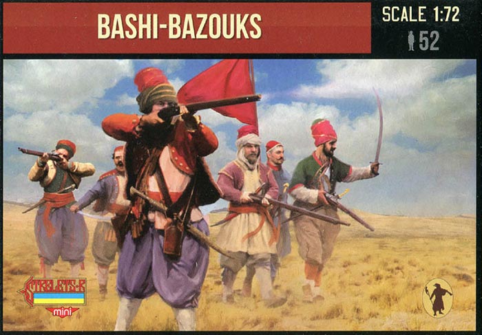 Strelets 1/72 scale Foot Bashi-Bazouk 1877-78 Turco-Russo war
