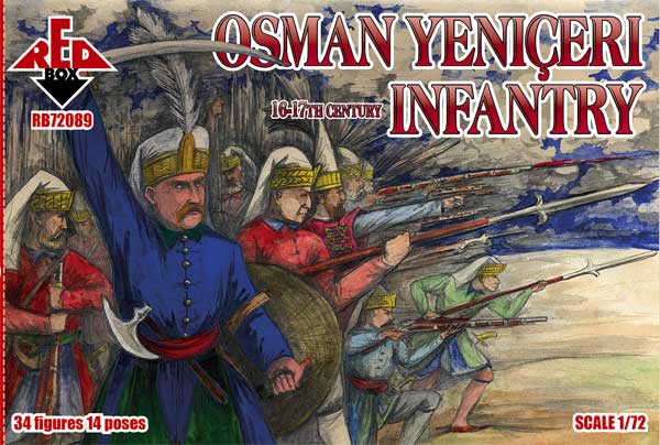 Red Box 1/72 scale Osman Yeniceri Infantry