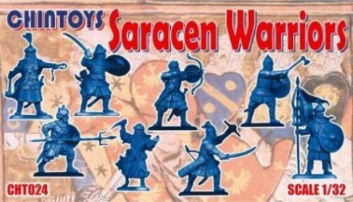 CHINTOYS 1/32 Figür SARACEN WARRIORS 8 SOLDIERS