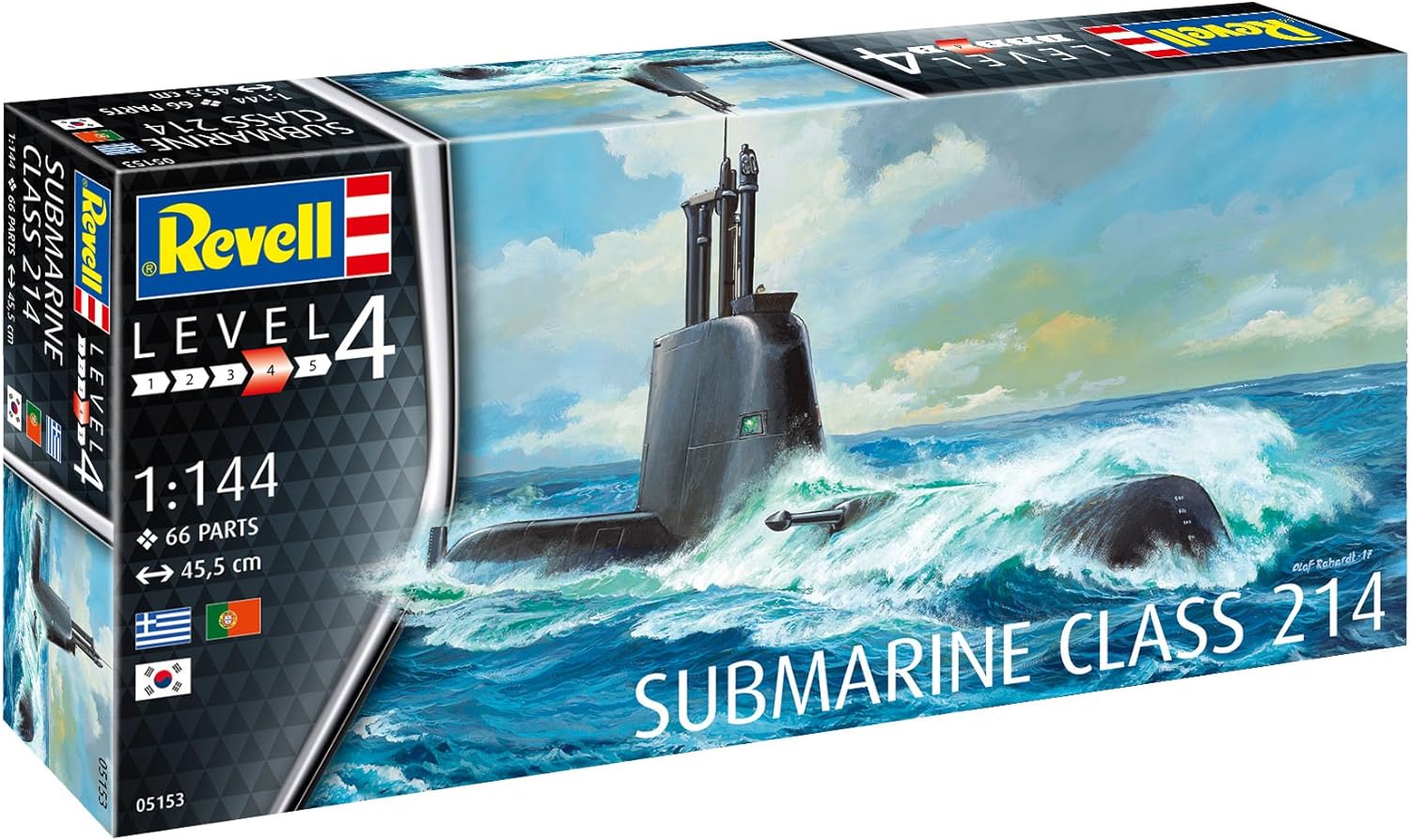 Revell 1/144- Submarine Class 214
