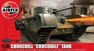 Airfix 1/72 scale Churchill Crocodile Tank