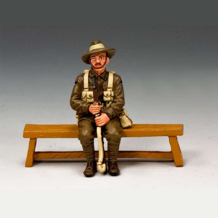 Sitting Anzac Single (Queensland)