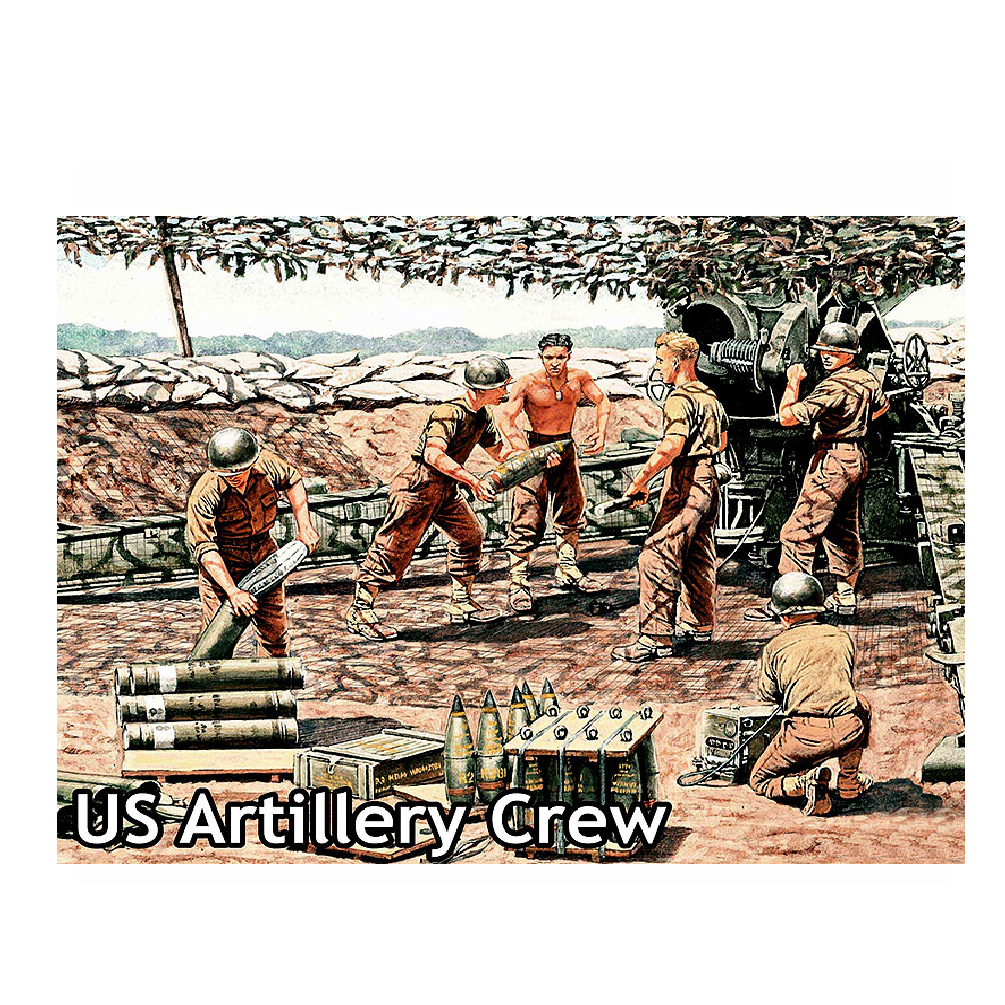 MASTER BOX 1/35 figure US Artillery Crew