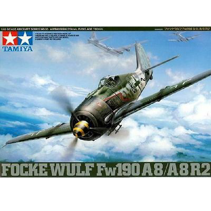 TAMIYA 1/48 MAKET 1/48 Focke-Wulf FW-190 A-8/A-8 R2
